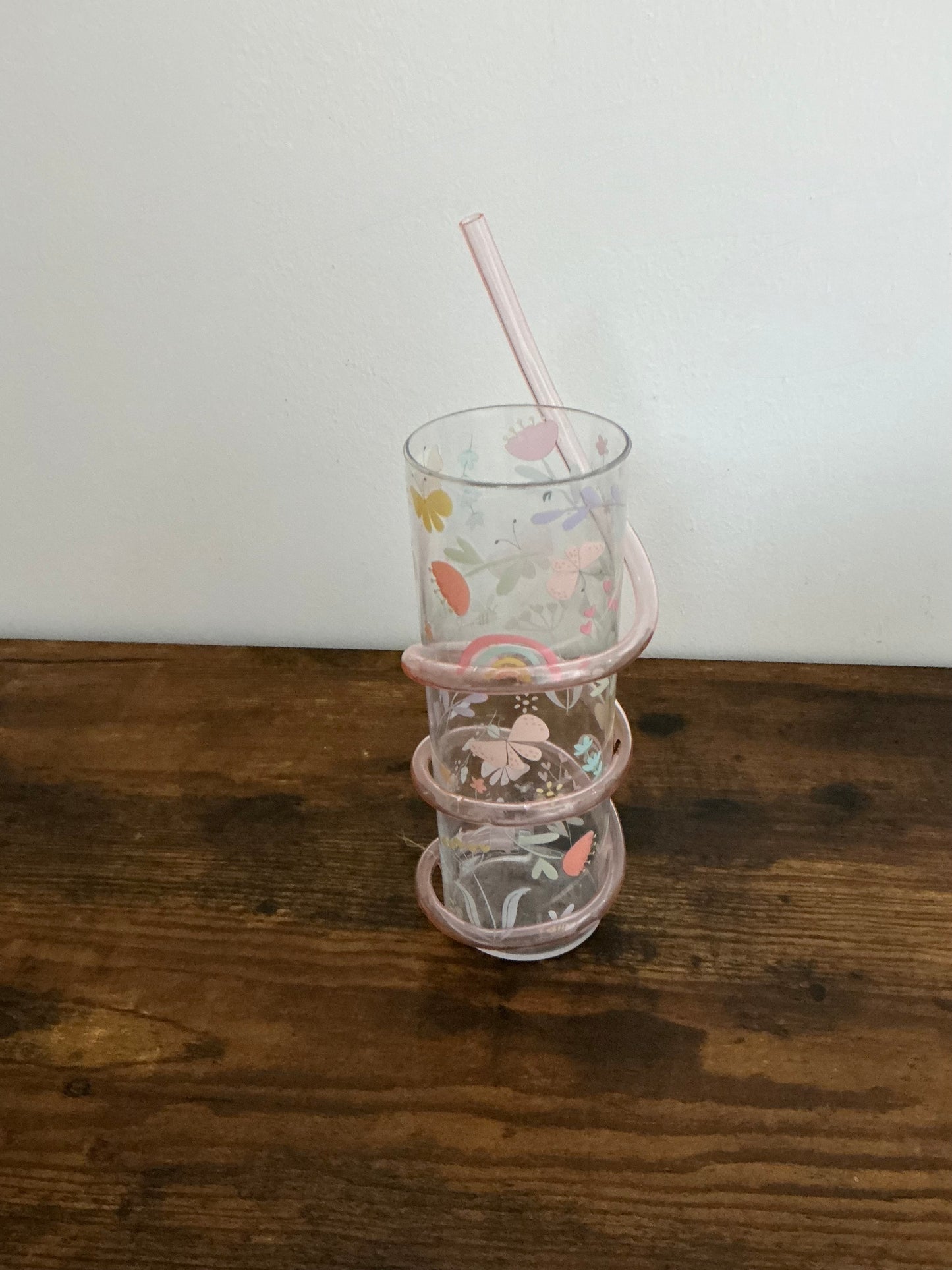 VERRE AVEC PAILLE