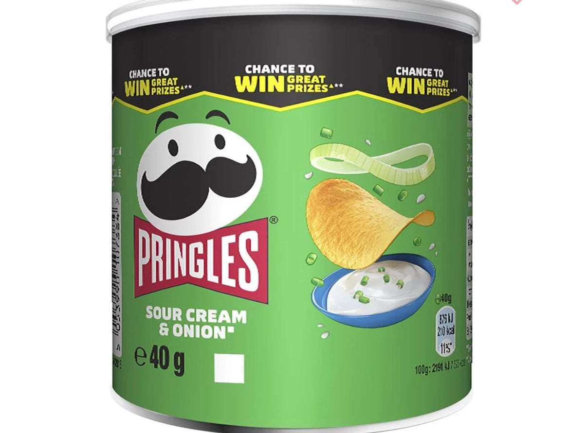 CHIPS PRINGLES CRÈME OIGNON