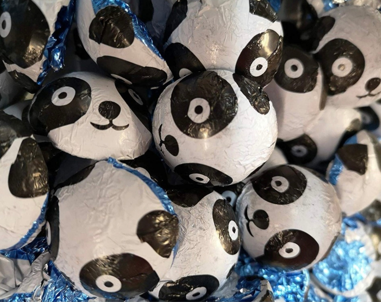 PANDA AU CHOCOLAT BLANC x10
