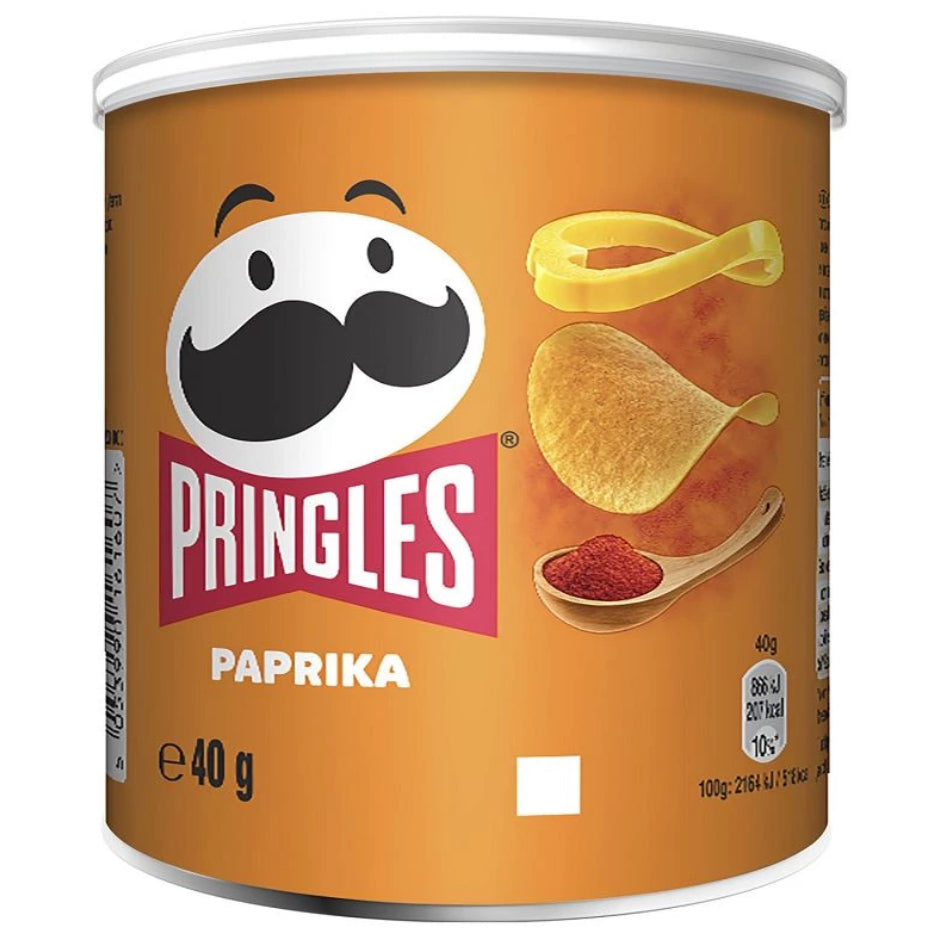 CHIPS PRINGLES PAPRIKA