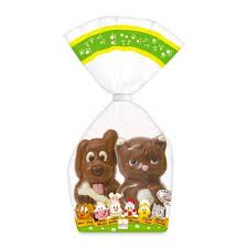 CHIEN ET CHAT CHOCOLAT AU LAIT