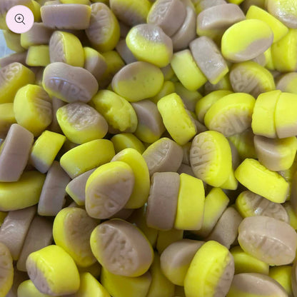 MINI BUBS BANANE CARAMEL LISSE 100g