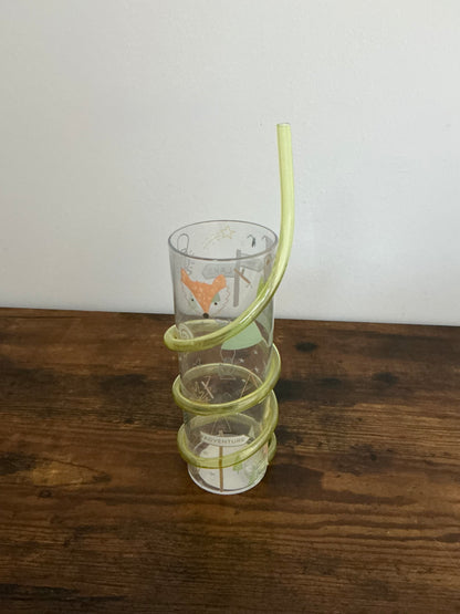 VERRE AVEC PAILLE