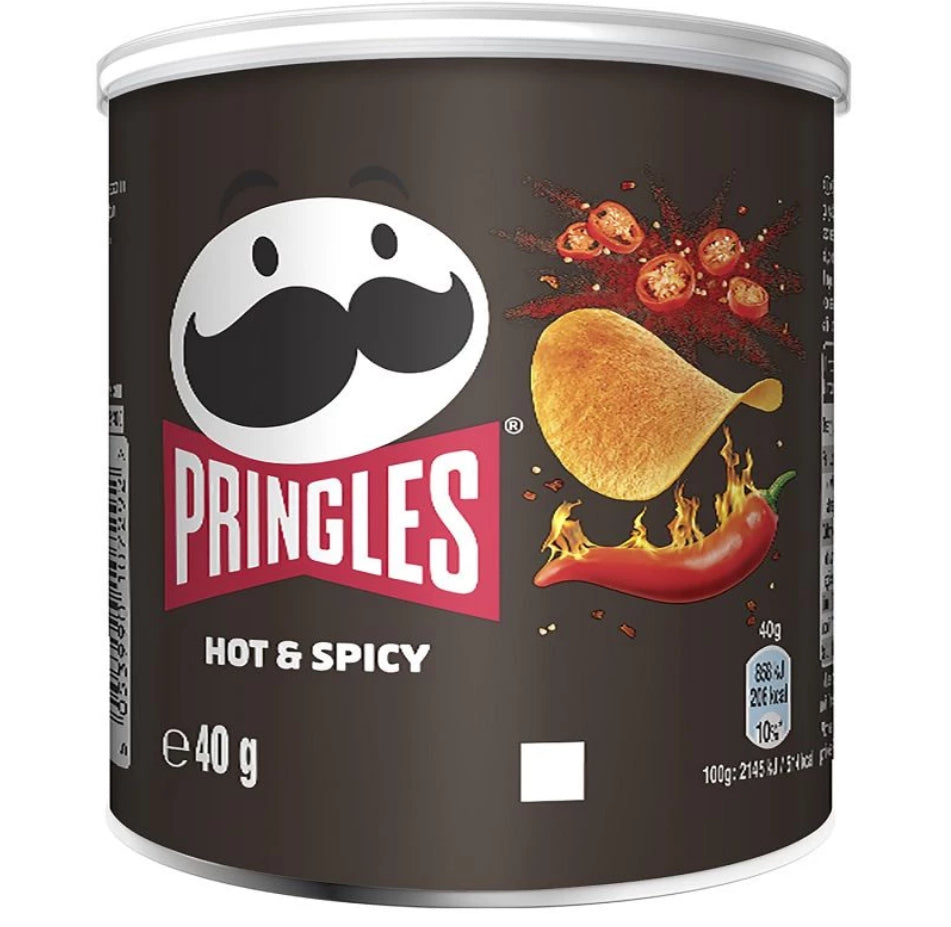 CHIPS PRINGLES HOT SPICY