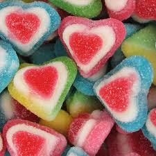 COEUR 3D MULTICOLORE SUCRÉ 100g