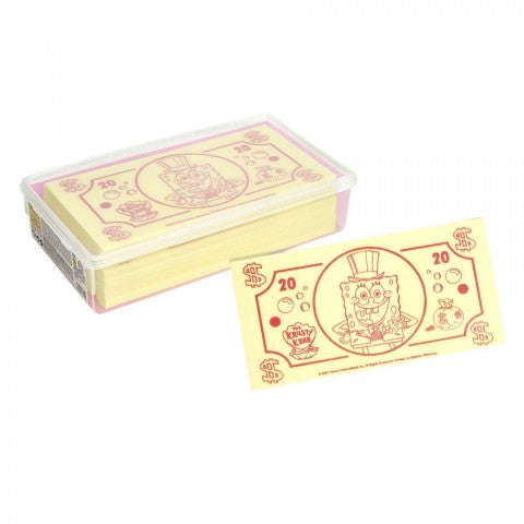 BILLET D'EURO BOB L’EPONGE SANS SUCRE X5