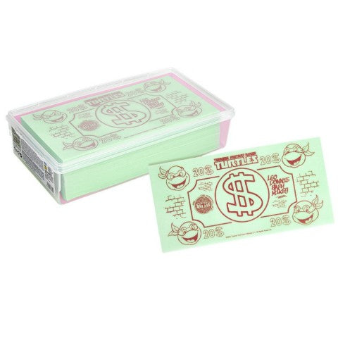 BILLET D'EURO TORTUE NINJA SANS SUCRE X5